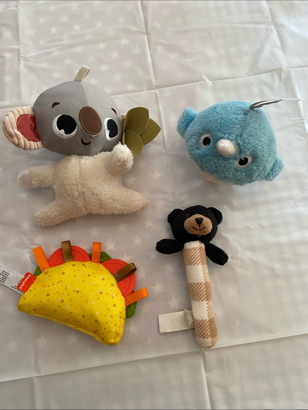 Plush Koala and Friends Soft Baby Toy Set -